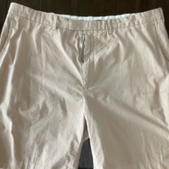 Mens Big and Tall Seersucker Shorts - Picture 5 of 10